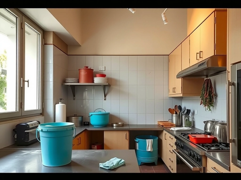 Cuisine avant intervention